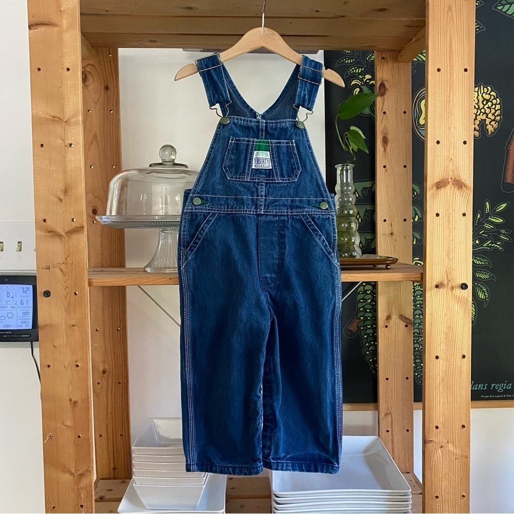 Liberty Youth Denim Overalls Bibs - Picture 3 of 14
